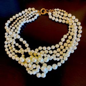 JCrew Multi-strand Pearls
